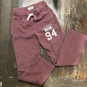 Old Navy Kids Burgundy Joggers